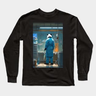 Surgeon panda Long Sleeve T-Shirt